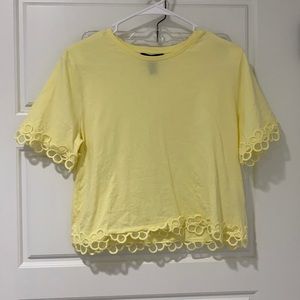 Shein tshirt with flower accents